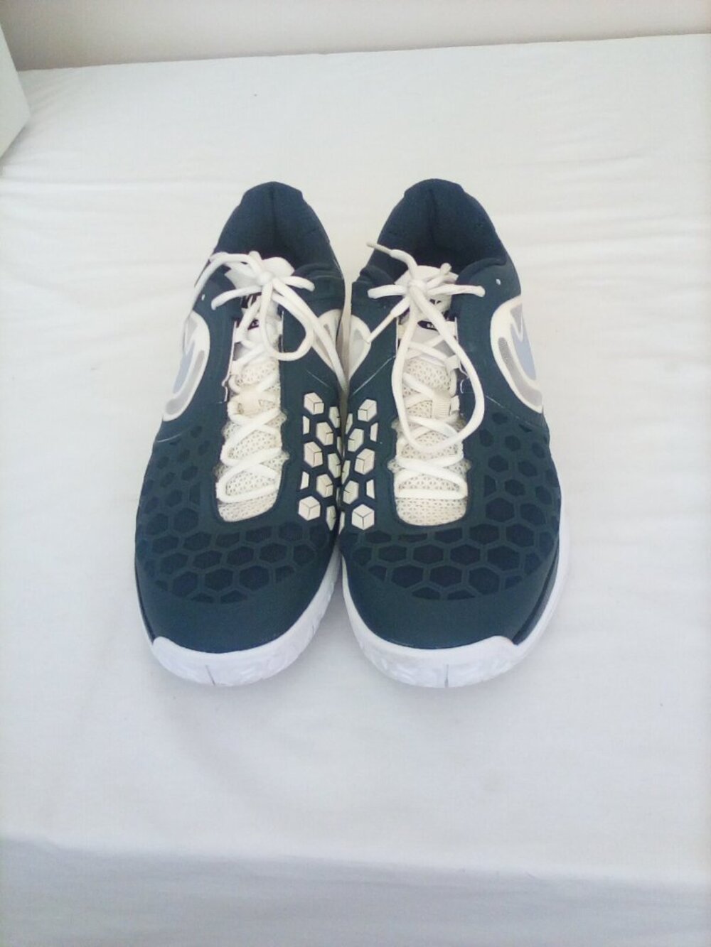 Nike Air Max Courtballistec 4.3 Navy\White Mens Tennis Shoes Size 12.5